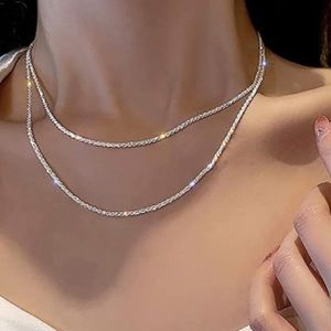 1 Shiny Minimalist Snake Chain Necklace